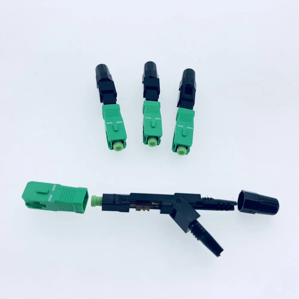 100 шт. SC/Φ быстроразъемный соединитель оптического волокна встроенного типа Telecomm