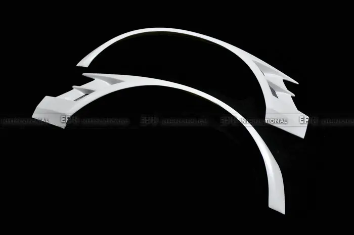 Для Mitsubishi Evolution EVO 8 9 FRP стекловолокно VTX Cyber Evo переднее крыло широкая Арка вспышки стекловолокно аксессуары