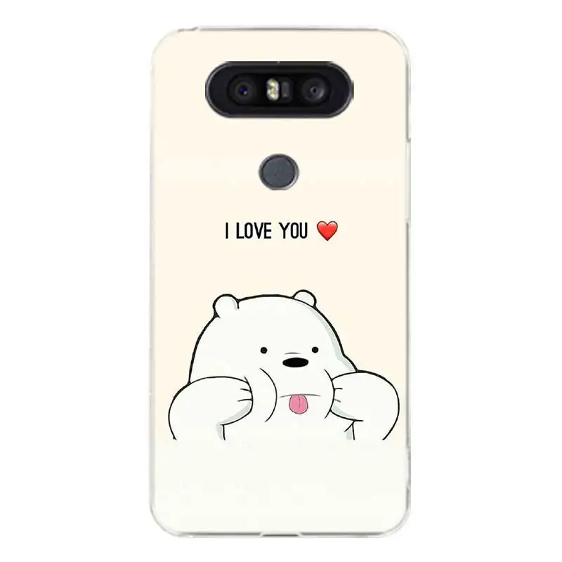Чехол для мобильного телефона Three little bears Fundas Comic чехол LG G8s Q8 Q7 Q6 G7 G6 G5 V50 V40 V30 V20 V10 G4 |