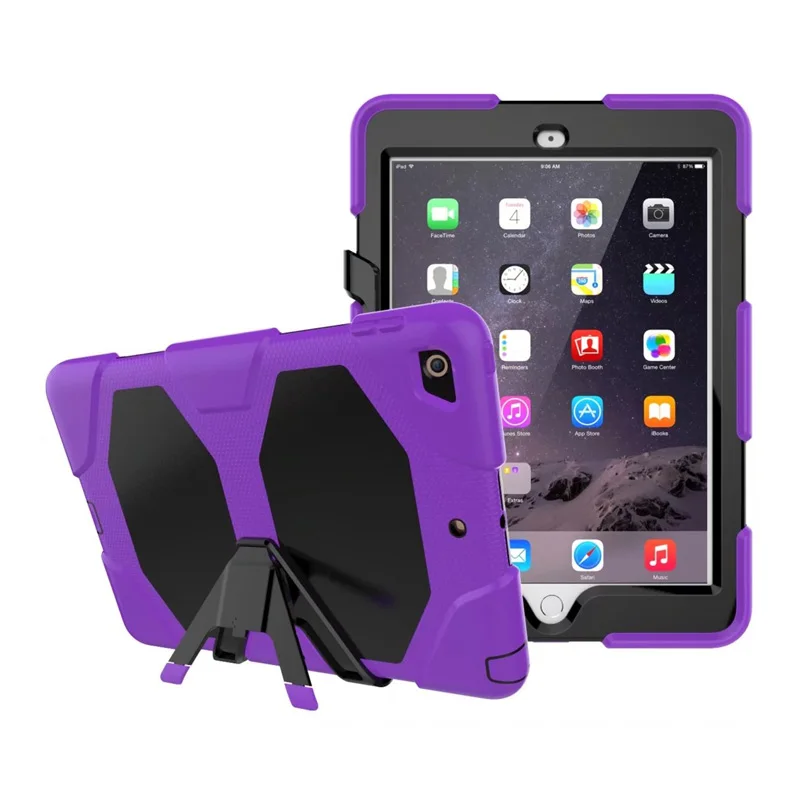 Чехол-подставка для iPad 9 7 2017 Pro Hybrid Armor PC силиконовый чехол 20 шт./лот компанией DHL Fedex