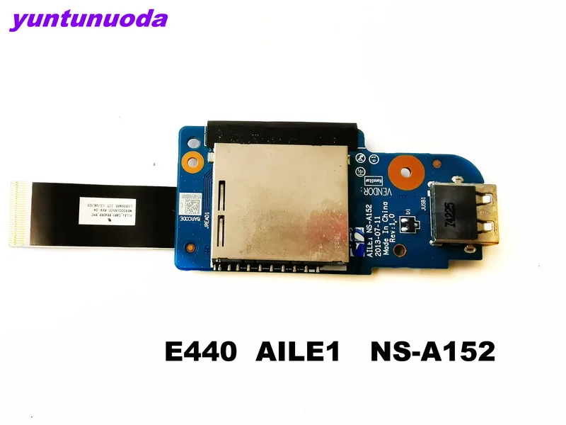 Оригинальная материнская плата для ноутбука lenovo E440 usb-плата с кабелем |