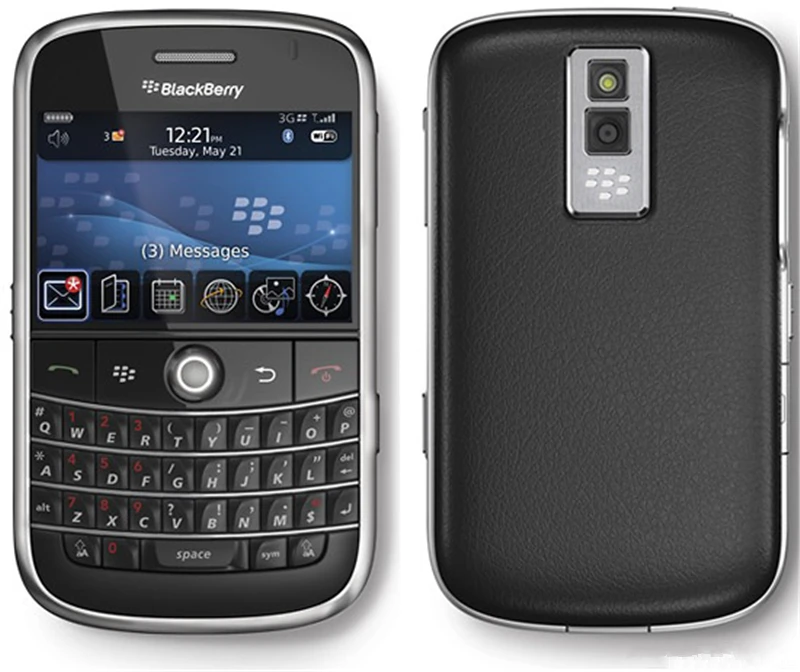 9000 Оригинальный разблокирована Blackberry Bold gps Wi Fi 3g 1350 мАч Восстановленное сотовый