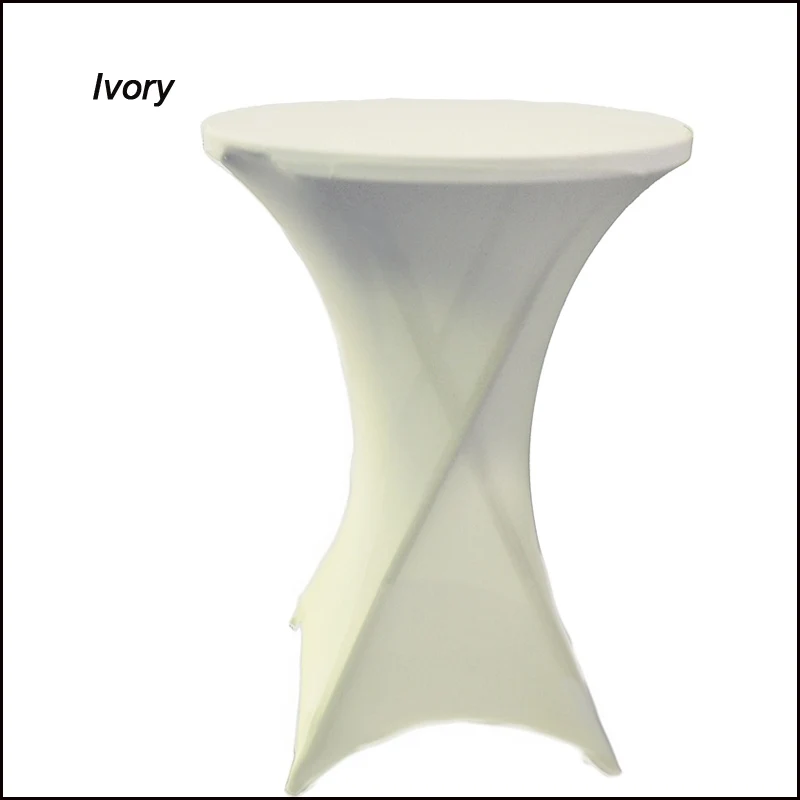 10 шт./упак. покрытие из спандекса и лайкры для 4 ножек 80 см|tablecloth fabric|tablecloth