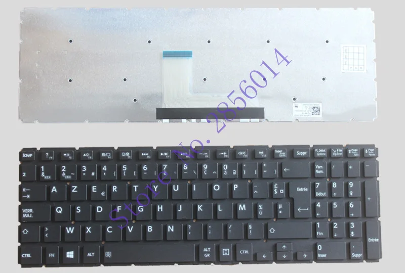 Французский клавиатура для Toshiba Satellite L50-B L55-B L55DT-B S50-B S55-B Клавиатура для ноутбука
