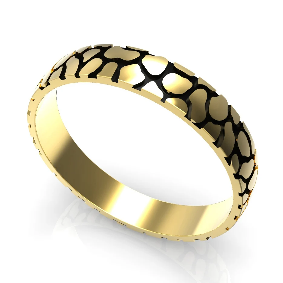 4mm Gold Ring Floya 4 мм ширина Сменные заполненные кольца медный материал для женщин из нержавеющей стали базовый набор принадлежностей кольцо - Цвет основного камня: 4mm Gold Ring