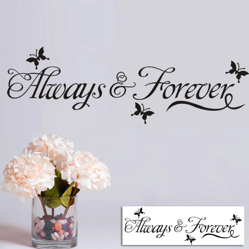 Креативная Настенная Наклейка с девизом для гостиной настенные наклейки