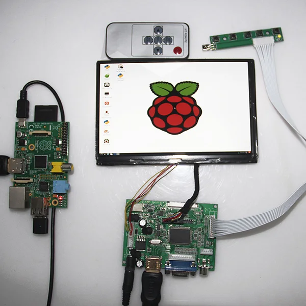 N070ICG LD1 для RasPi RPI Raspberry pi VGA 2AV HDMI LCD плата контроллера 7 дюймов 1280*800 40pin LVDS |