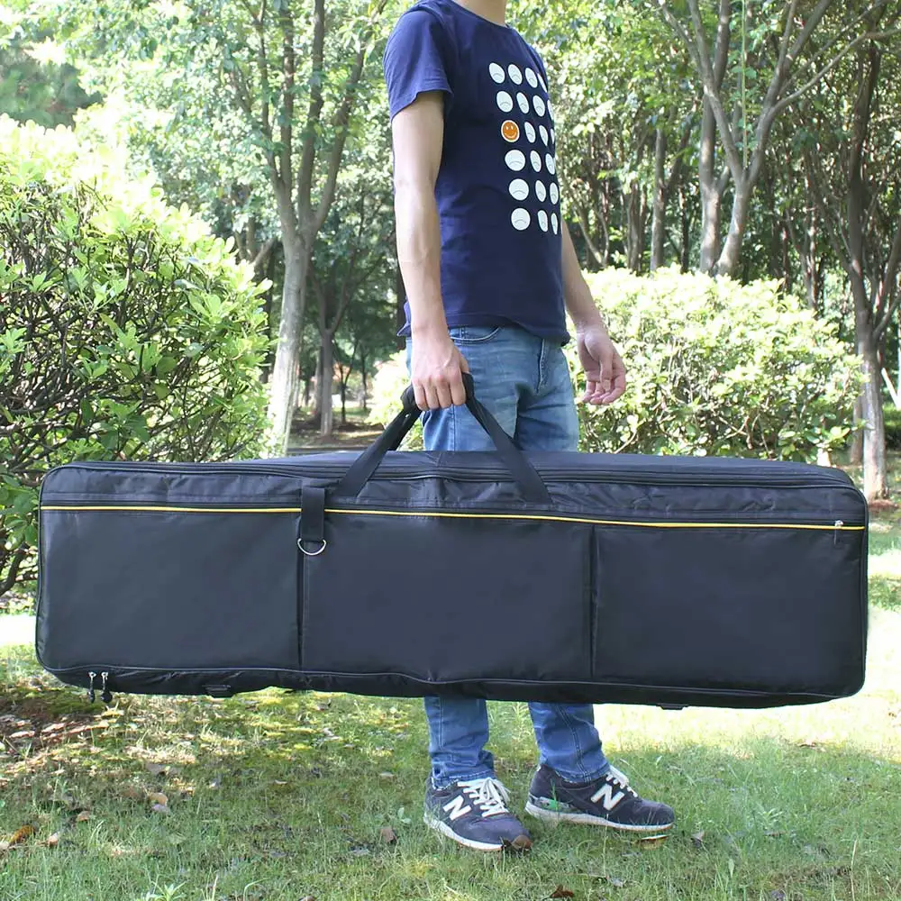 Портативный чехол из ткани Оксфорд с 88 клавишами клавиатуры электрического