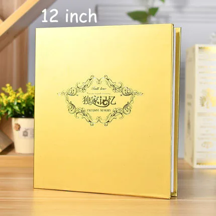 101-200sheets 12/16/18 дюймов Альбом diy ручной творческая пара Романтический альбом плёнки семья паста фото альбома самоклеящиеся - Цвет: 17
