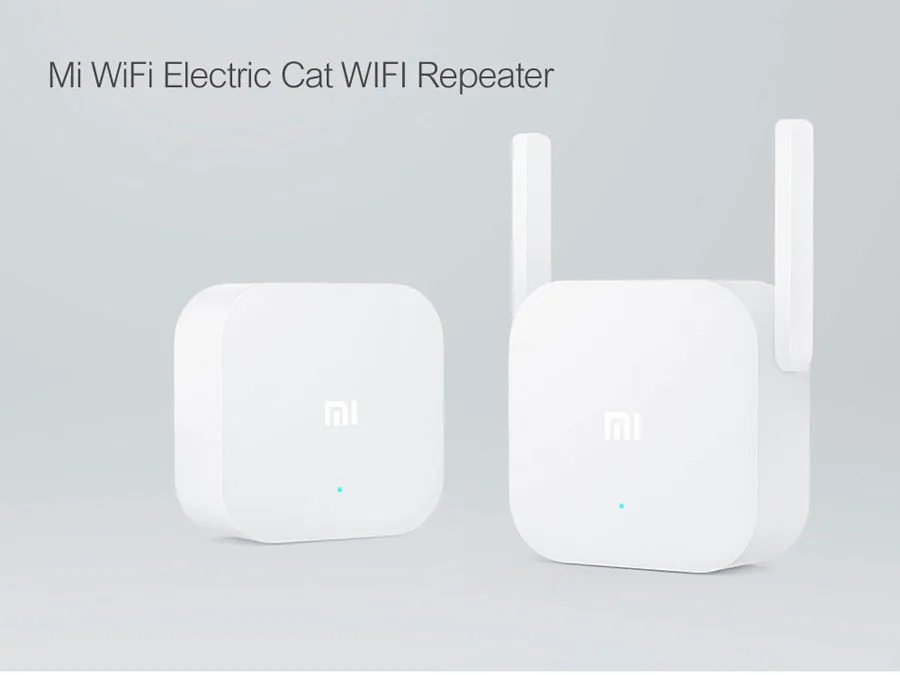 Xiaomi WiFi Электрический Cat WiFi повторитель 300 Мбит/с 2,4G беспроводной расширитель диапазона маршрутизатор Точка доступа усилитель сигнала