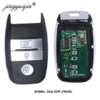 jingyuqin Car Smart Remote Key подходит для KIA K4 KX3 Sportage Sorento Rio после 2016 года ID47 Chip Key Control 433Mhz