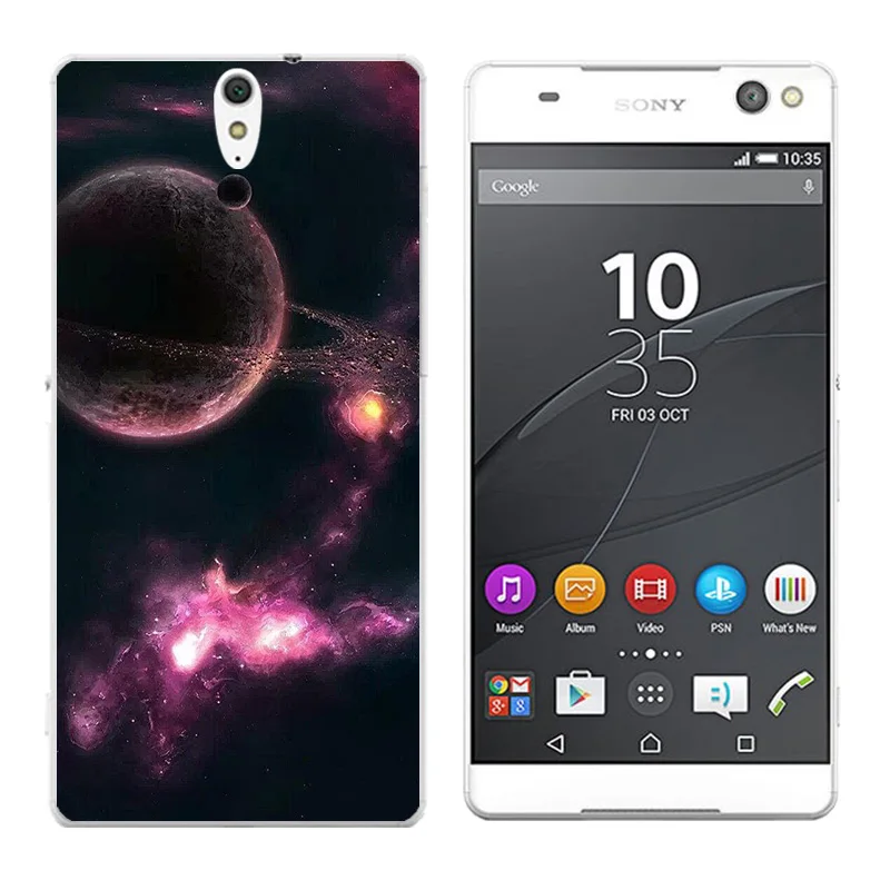 Мягкий ТПУ чехол для Sony Xperia C5 телефон треугольная печать мягкий TPU Ultra/E5553/E5506