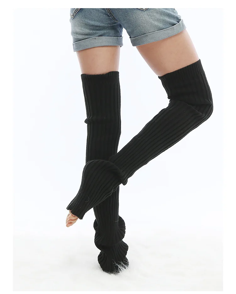 Женские гольфы для йоги осенне-зимние гетры балета пилатеса женские леггинсы