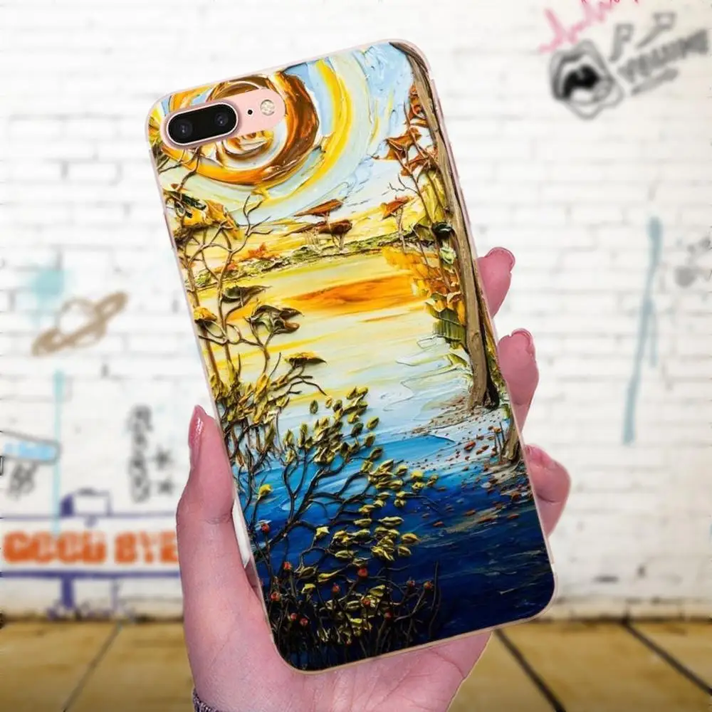 Мягкий силикагель для LG G4 G5 G6 K4 K7 K8 K10 2017 V10 V20 V30 Stylus Nexus 5 5X G2 G3 mini spirit картина маслом