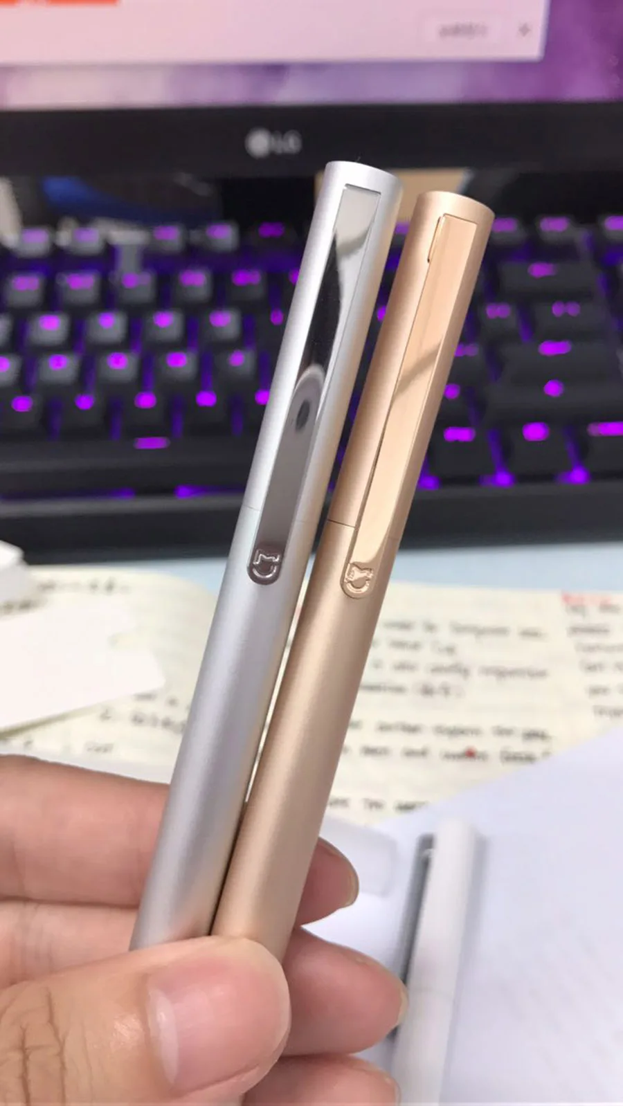 Xiaomi Mijia металлический знак ручка 0,5 мм ручка для подписи PREMEC гладкая швейцарская заправка MiKuni японские чернила