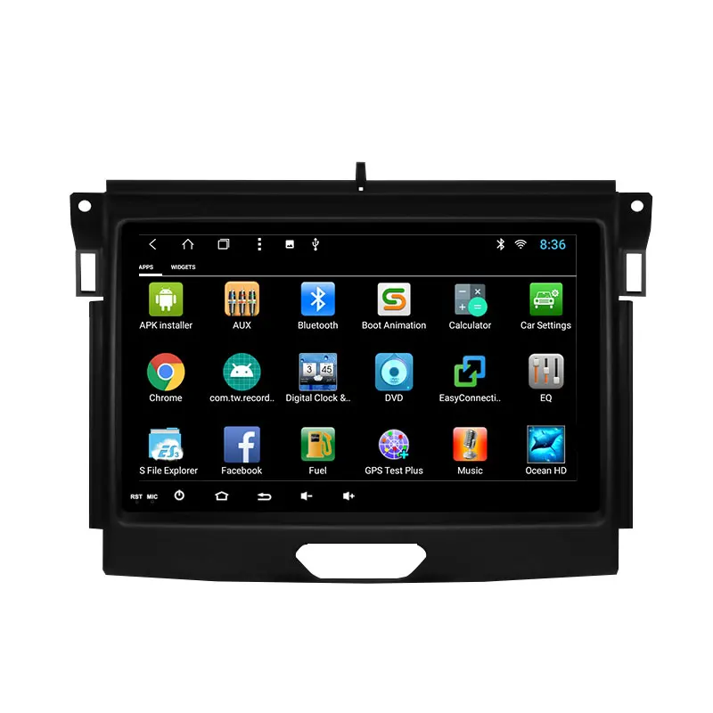 Автомагнитола Topnavi для Ford RANGER 2016 1 DIN с GPS навигацией DVD плеером Android 8 1|GPS транспорта|