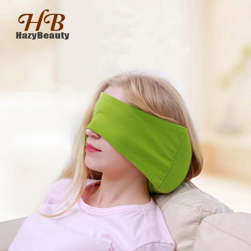 Подушка для шеи и маска глаз 2 в 1 от HazyBeauty подушка из пенопласта с маской сна