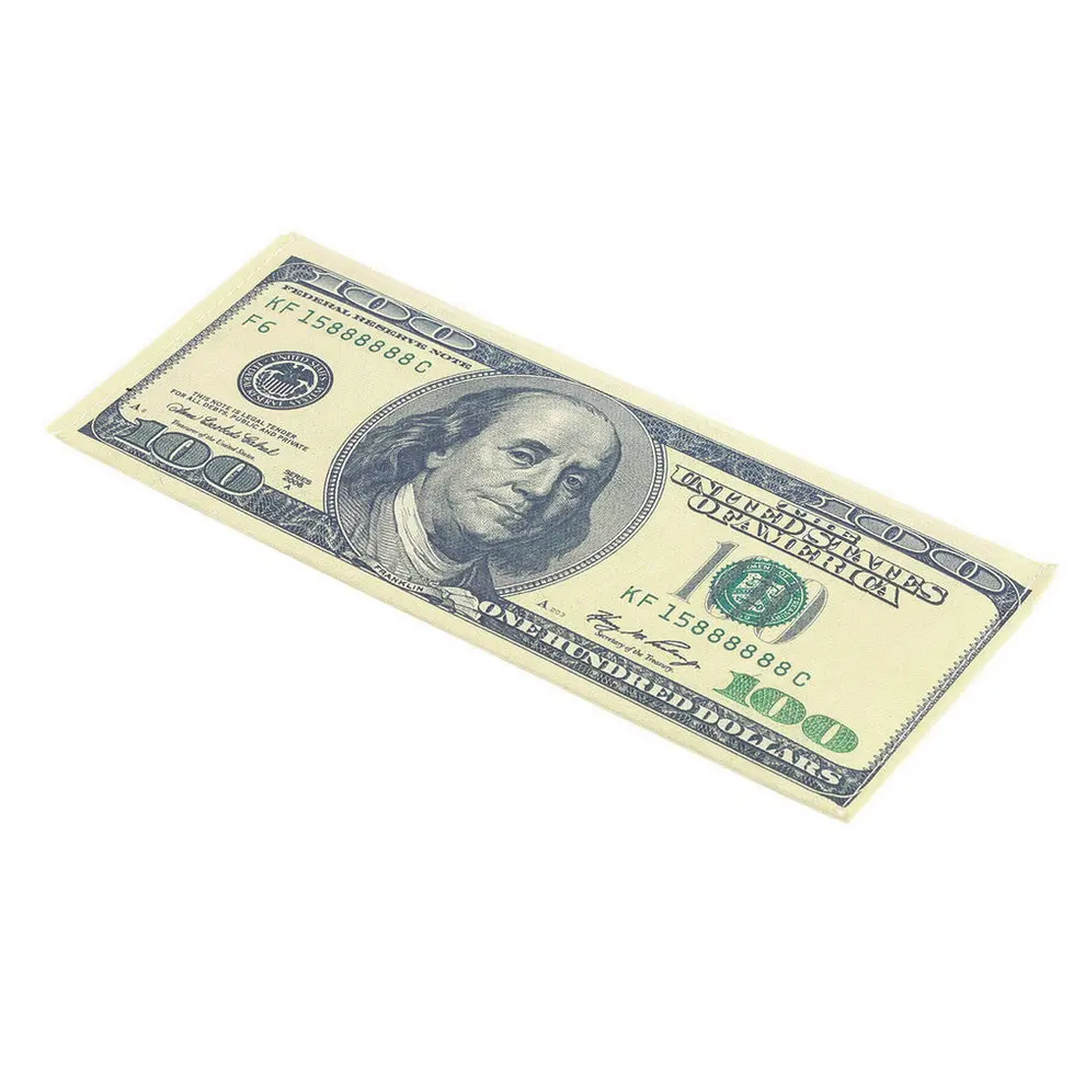 Old 100 Dollars Шикарный кошелек унисекс с узором в виде банкнот фунта доллара евро, кошельки с принтом, реалистичные, полноцветные, из искусственной кожи, внешний вид - Цвет: Old 100 Dollars