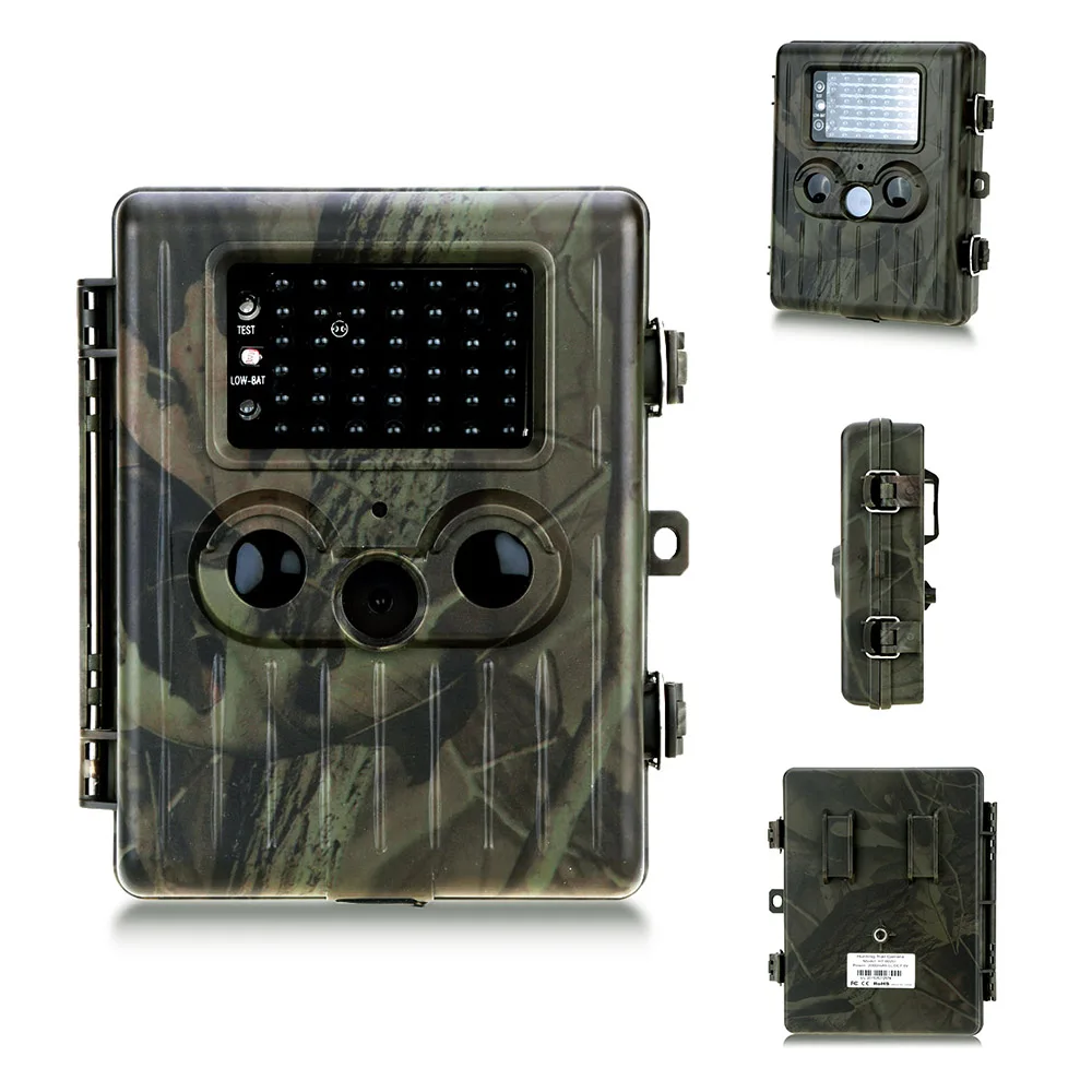 HT002 2G/3G MMS SMS Trail камера водонепроницаемая 12MP 1080P охотничья ловушка 20M ночное