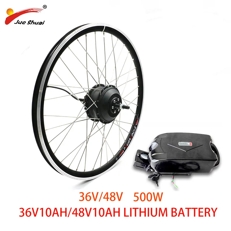 36V 48V 500W электрический велосипед комплект для 20 &quot26&quot 700C 29 &quotколесный гидромотор