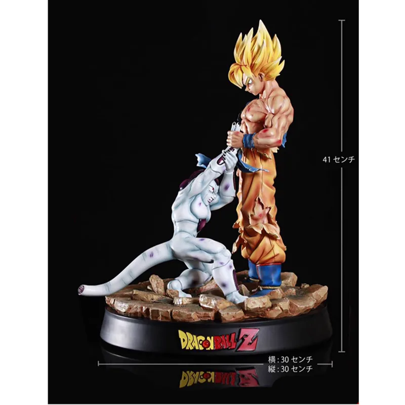 Dragon Ball Z Super Saiyan Son Goku VS Frieza 1/6 GK статуя смолы фигурка Коллекция Модель игрушки G2256