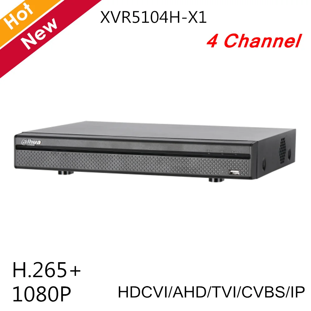 4 канальный цифровой видеорегистратор Dahua Penta brid 1080P Mini 1U H.265 + Max 6 каналов IP камера