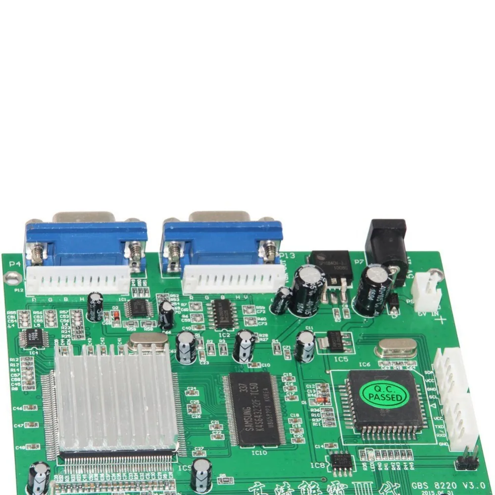 GBS8220 плата преобразователя VGA с кабелем двойной выход преобразователь сигнала