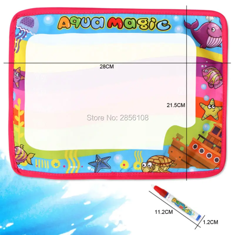 

Baby Add Water With Magic Pen Doodle aqua magnetic drawing board Painting Picture Water Drawing Play Mat Educational Toys