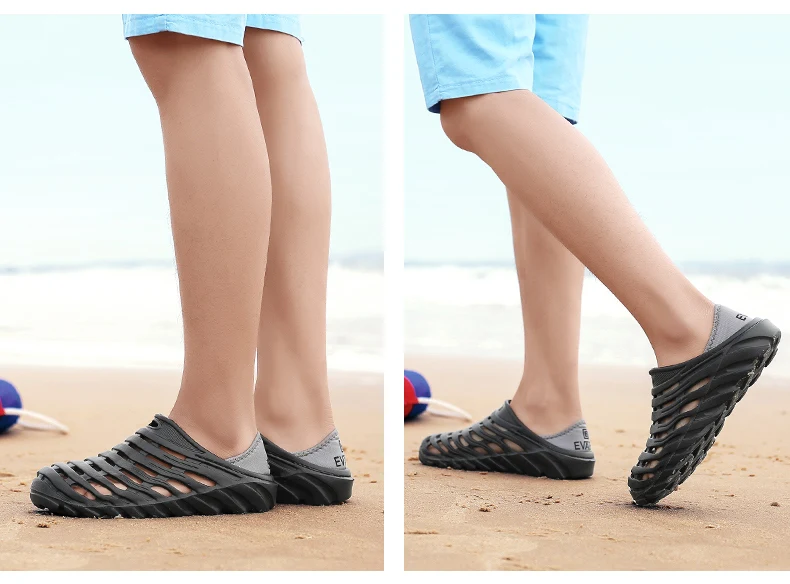 Мужская обувь с перфорацией; мужские сандалии; Sandalias; Летняя обувь; Sandalen; тапочки; Sandalet hombre Sandali Croc; Сабо; Новинка года