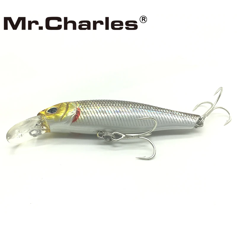 Mr.Charles CMC007 Fishing Lures , 70mm/8.3g 0-1.0m Floating Super Sinking Minnow Swimbait Crankbait Fishing Tackle Bait