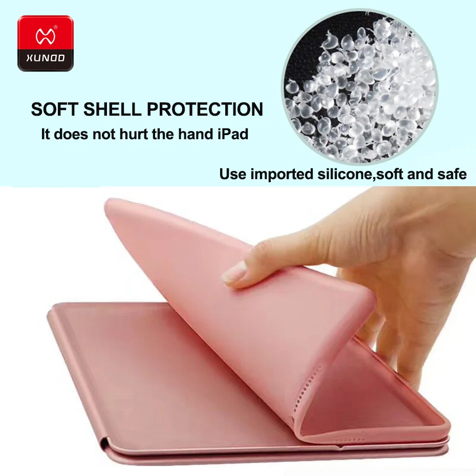 Роскошные кожаные Smart Cover для iPad Pro 9,7 дюйма mini 1234 Air 2 планшет ударопрочный 360 Защитный чехол Магнит до сна