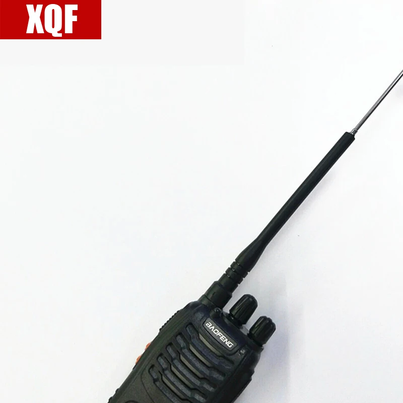 XQF SMA-F Женская портативная телескопическая антенна совместимая с Baofeng UV-5R Series UV-5RE