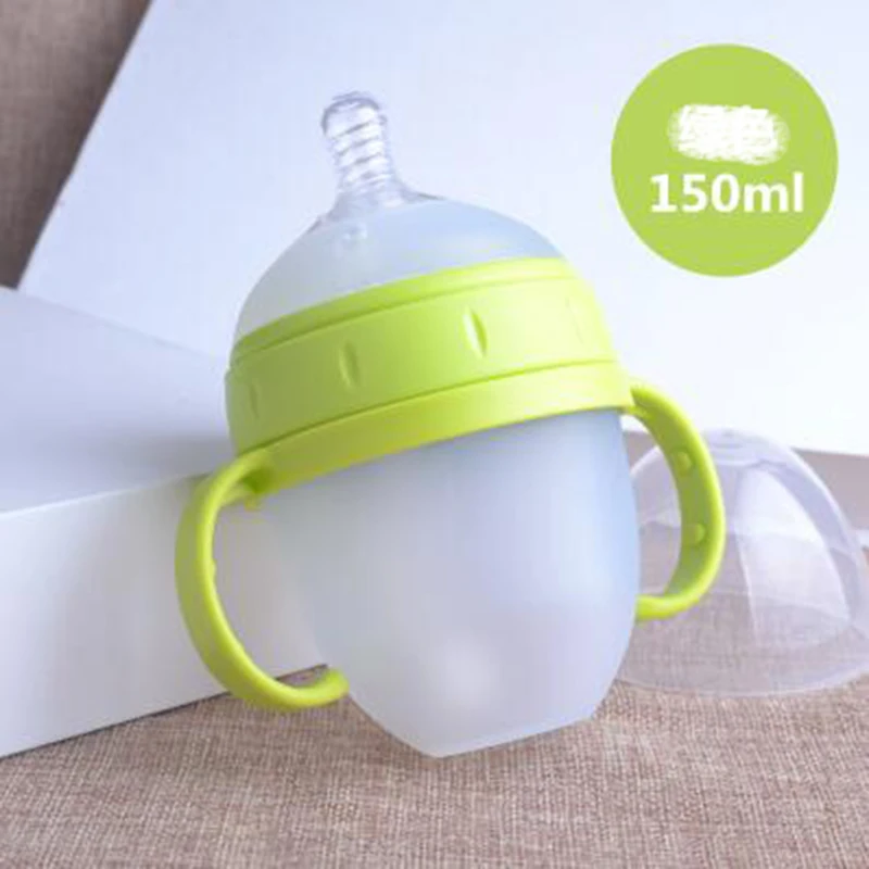 Силиконовые соски BPA бесплатно детские бутылочки для кормления безопасные