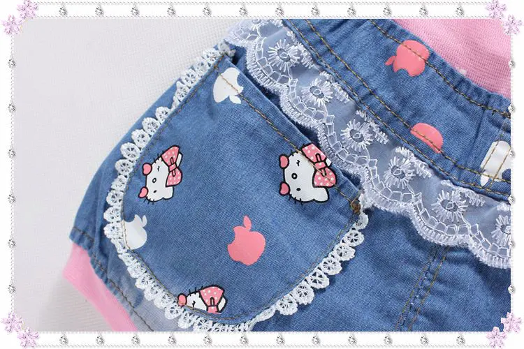 Летние детские для малышей Шорты Рубашки домашние шорты мальчиков и девочек 1-4