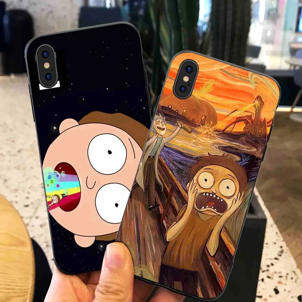 Rick And Morty Phone Cases Cover for Huawei P30 lite pro nova 3i Mate 20 Case P smart 2019 Soft | Мобильные телефоны и