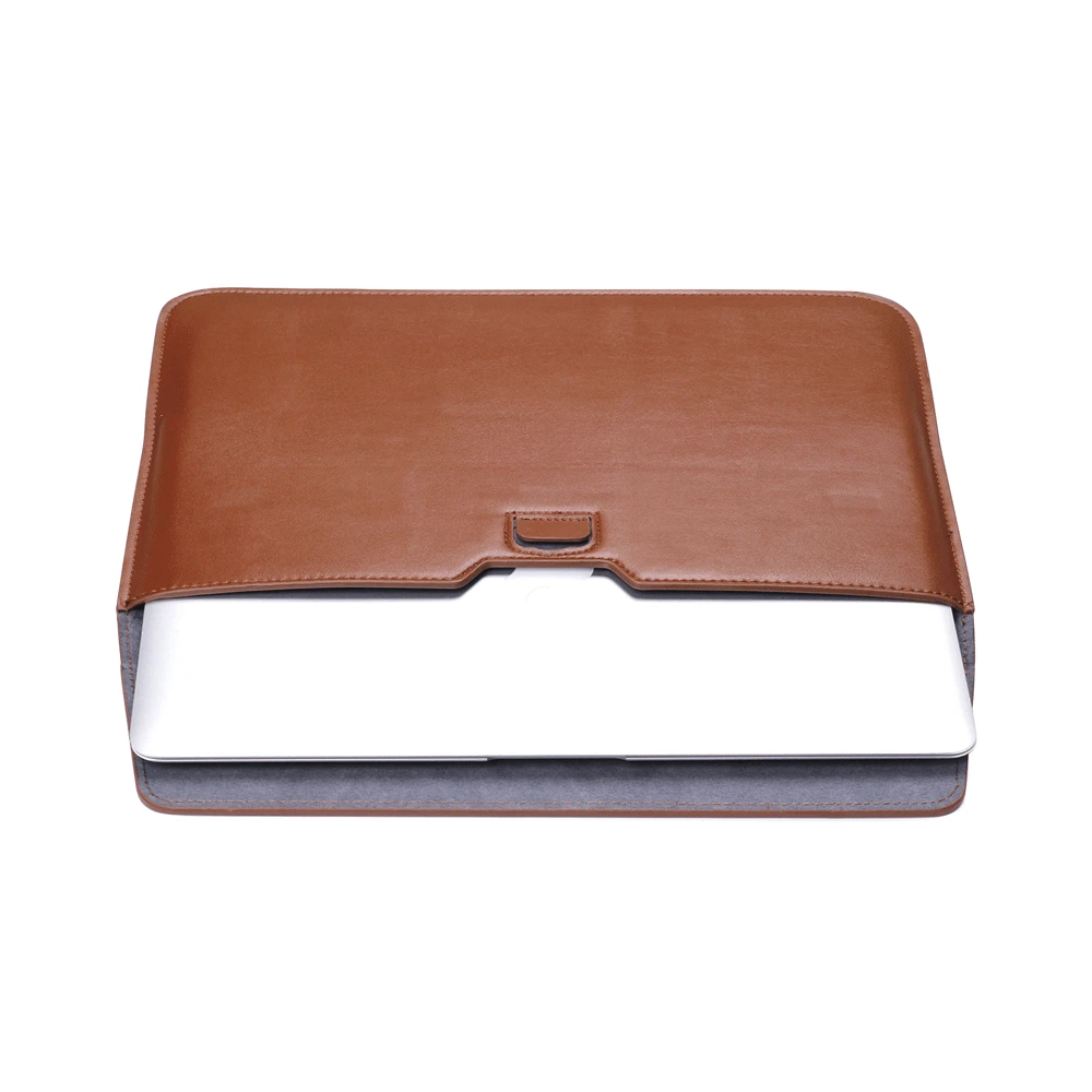 Чехол сумка из искусственной кожи для Macbook Air Pro Retina 11 12 13 15 чехол ноутбука Mac book 3