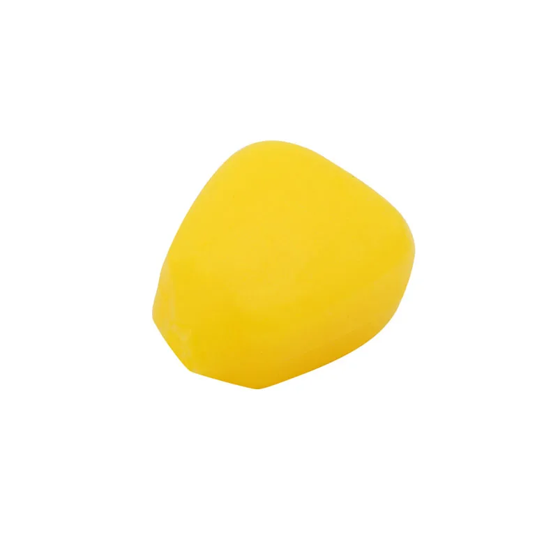 100 шт желтые всплывающие мягкие кукурузные плавающие приманки крупный карп