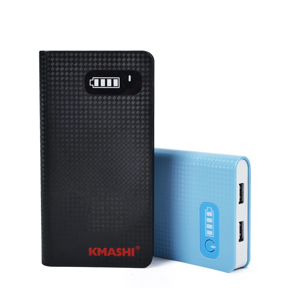 Оригинальный 10000 мАч KMASHI Портативный power Bank зарядное устройство Внешний