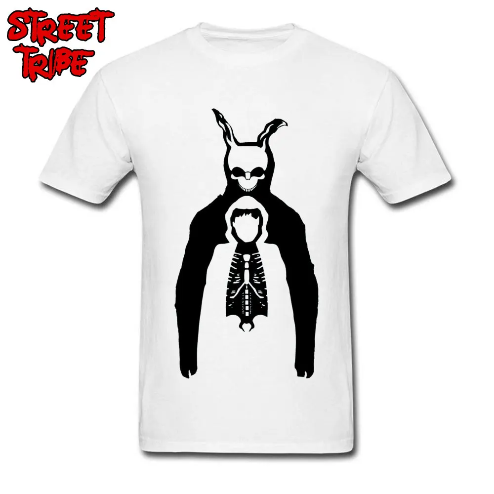 Donnie Darko and Frank черная футболка для мужчин Приталенная из 100% хлопка С Днем Рождения
