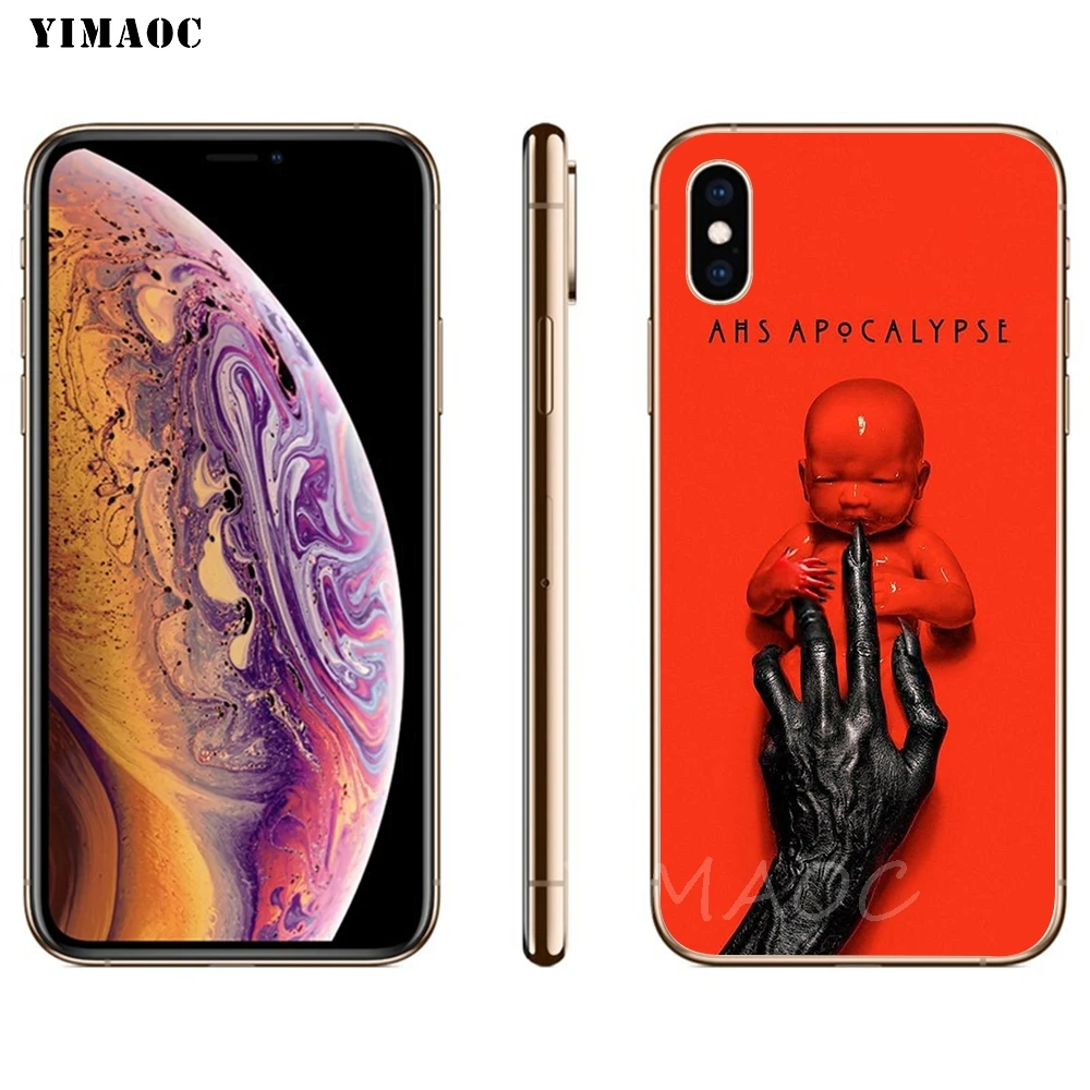 YIMAOC American Horror Story TV Soft Case TPU Silicone Cover for iPhone 8 7 6 6S Plus 5 5S SE X XR XS 11 Pro Max Shell Cases |