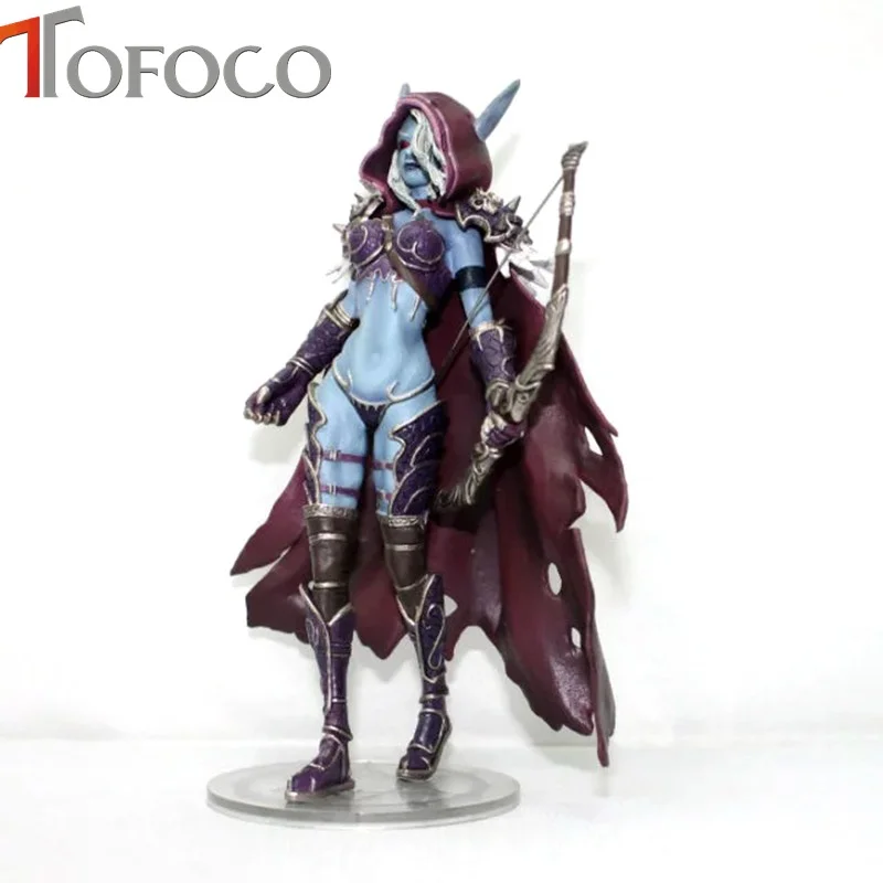TOFOCO Lich King Sylvanas Windrunner Figma Anime Darkness Ranger Lady ПВХ Экшн фигурки из игры WOW Детские