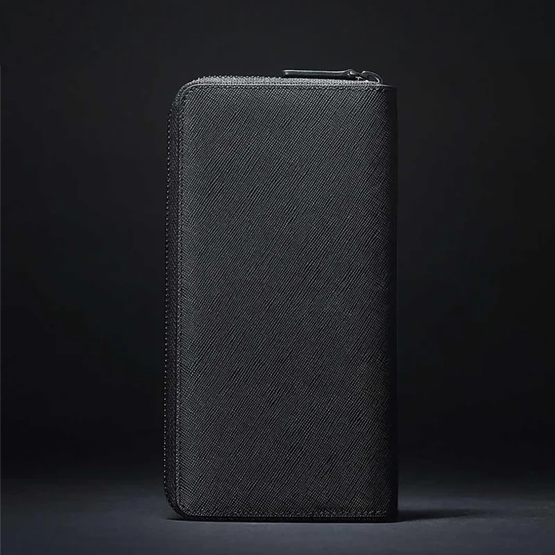 Xiaomi 90Fun простой бизнес кожаный Длинный кошелек полный грианд мягкий кошелек сумка мужская стильная воловья кожа карман для денег