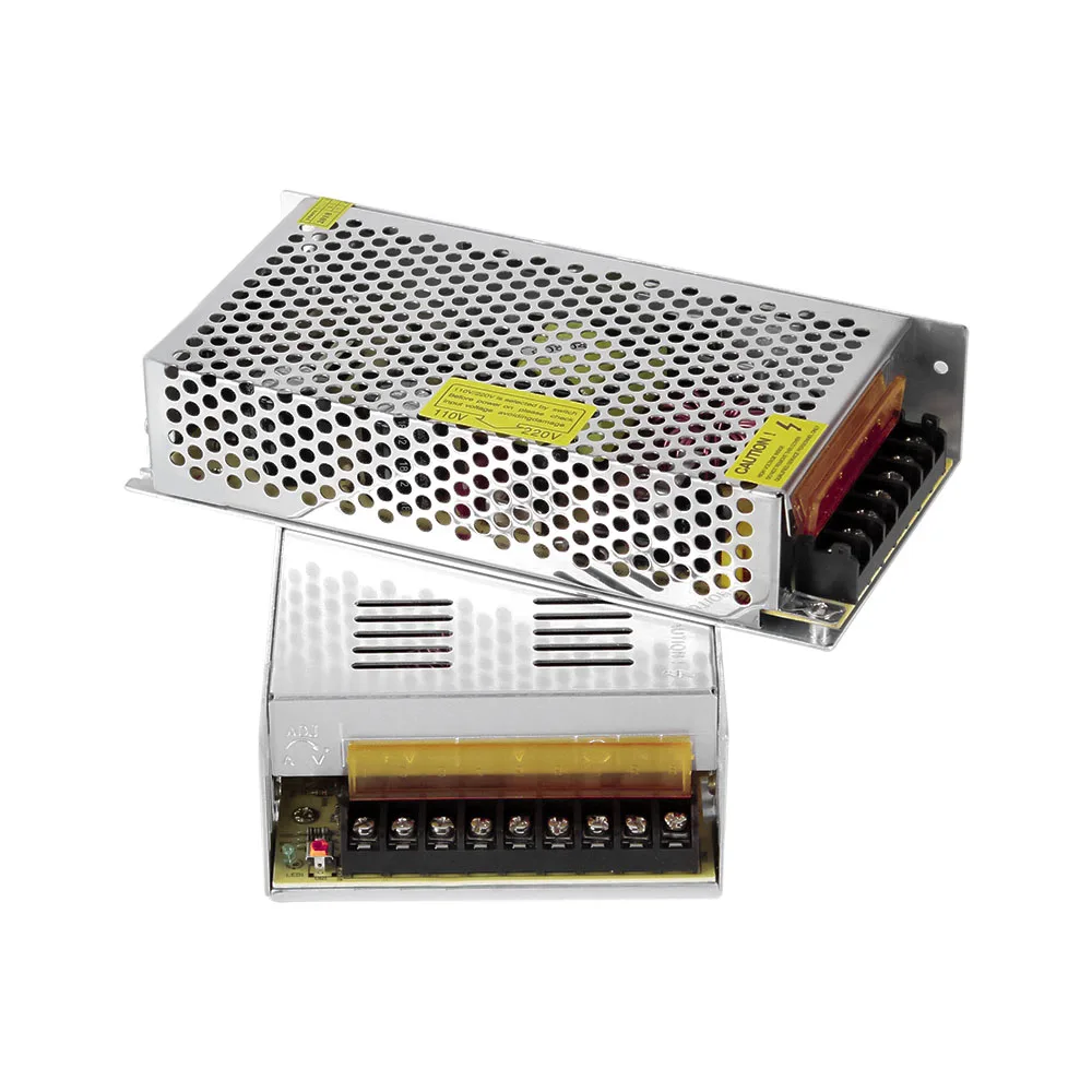 Блок питания адаптер для световой ленты 12 В пост. тока 1/2/3/5/10/12/15/20/30/40 А | Лампы и