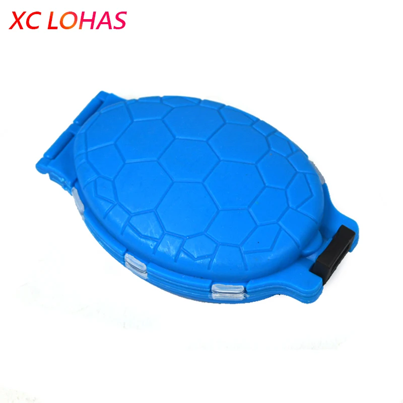 Новое поступление рыболовный контейнер в форме черепахи для приманки и крючков