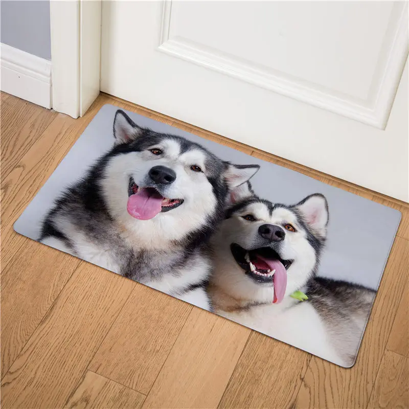 22 Siberian Husky введите дверной коврик для кухни коврик под дверь коврик на кухню коврик для дома домашние Нескользящие коврики для ванной приветственные напольные коврики - Цвет: 22