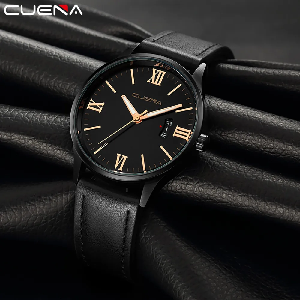 

2021 Best Sell Watch Men Watches Quartz Stainless Steel Dial Casual Bracele leather Wristwatch Fashion montre homme