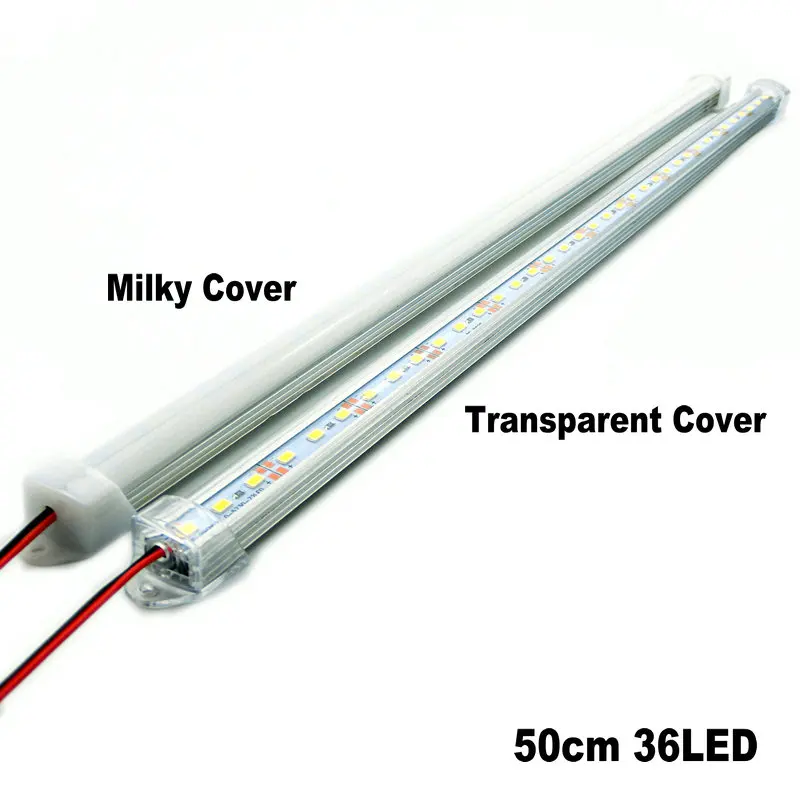 50 xDHL/светодиодные лампы DC12V 5730 Светодиодные Жесткие Полосы см светодиодные