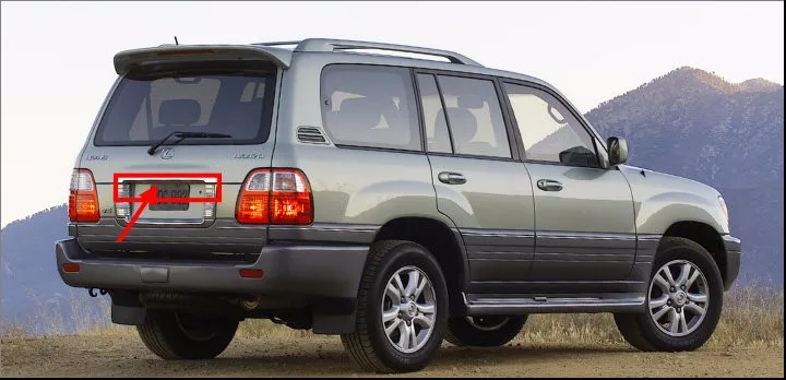Запчасти для педалей Liandlee для Lexus LX 470 LX470, лазерная съемка, лампа, предотвращающая предупреждение, противотуманные фары, задний декоративный свет