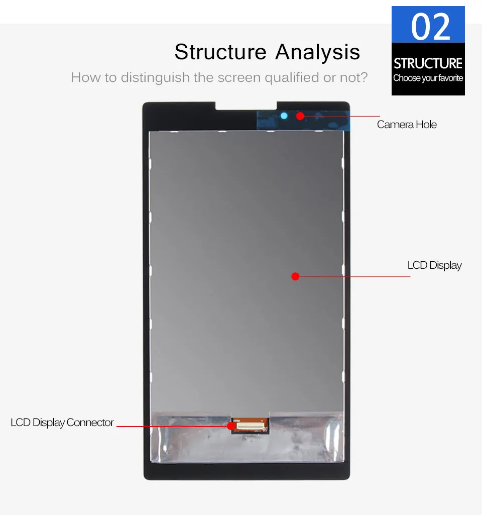 Srjtek для lenovo Tab 2 tab2 A7-30HC A7-30 A7-30DC ЖК-дисплей Дисплей Сенсорный экран дигитайзер датчики Стекло в сборе с рамкой Запчасти