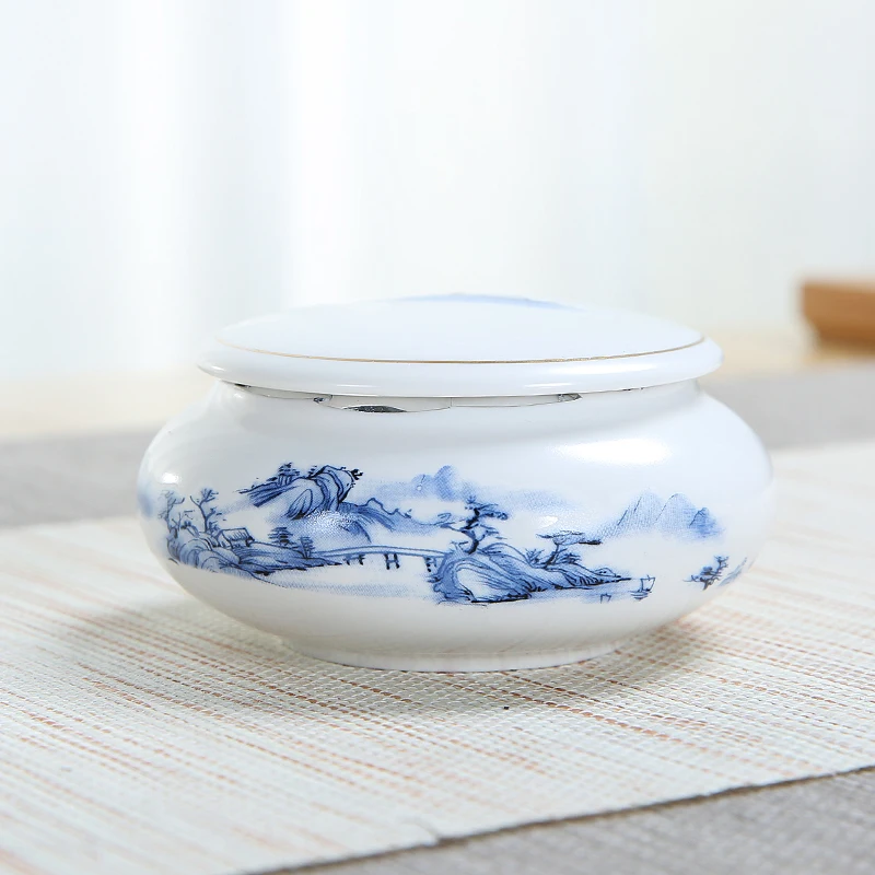 Традиционная китайская чайная коробка с рисунком экологически чистый Кухонный